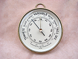 PHBN French ships style brass holosteric barometer 
